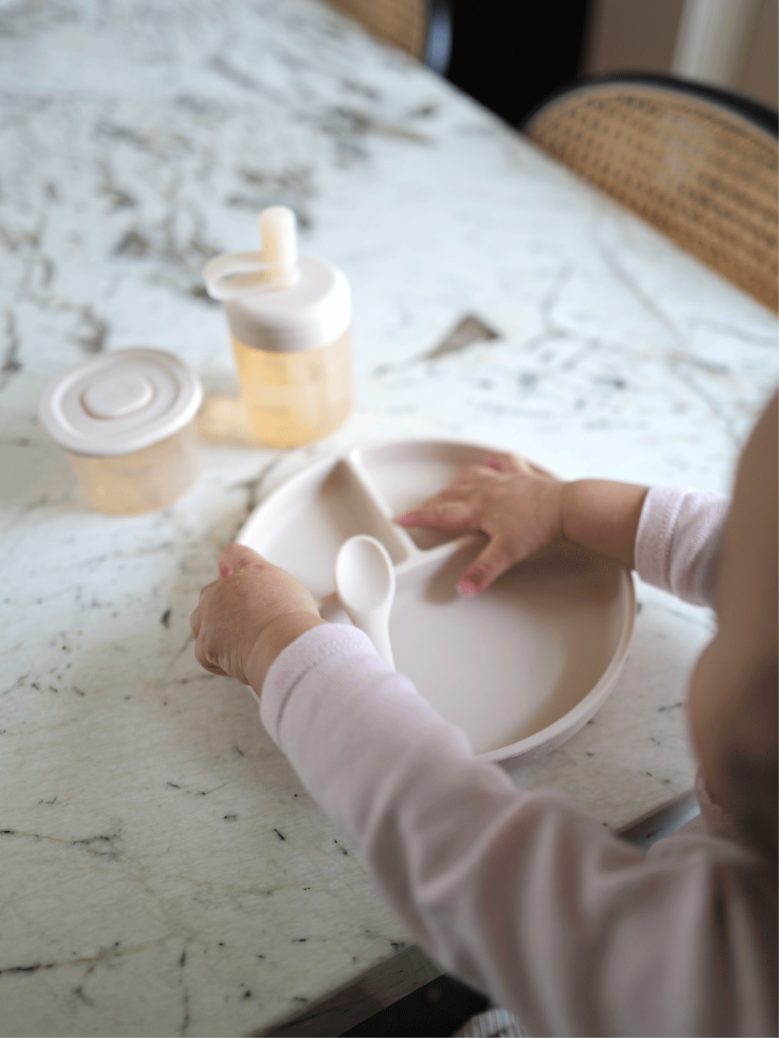 vaisselle en silicone bébé