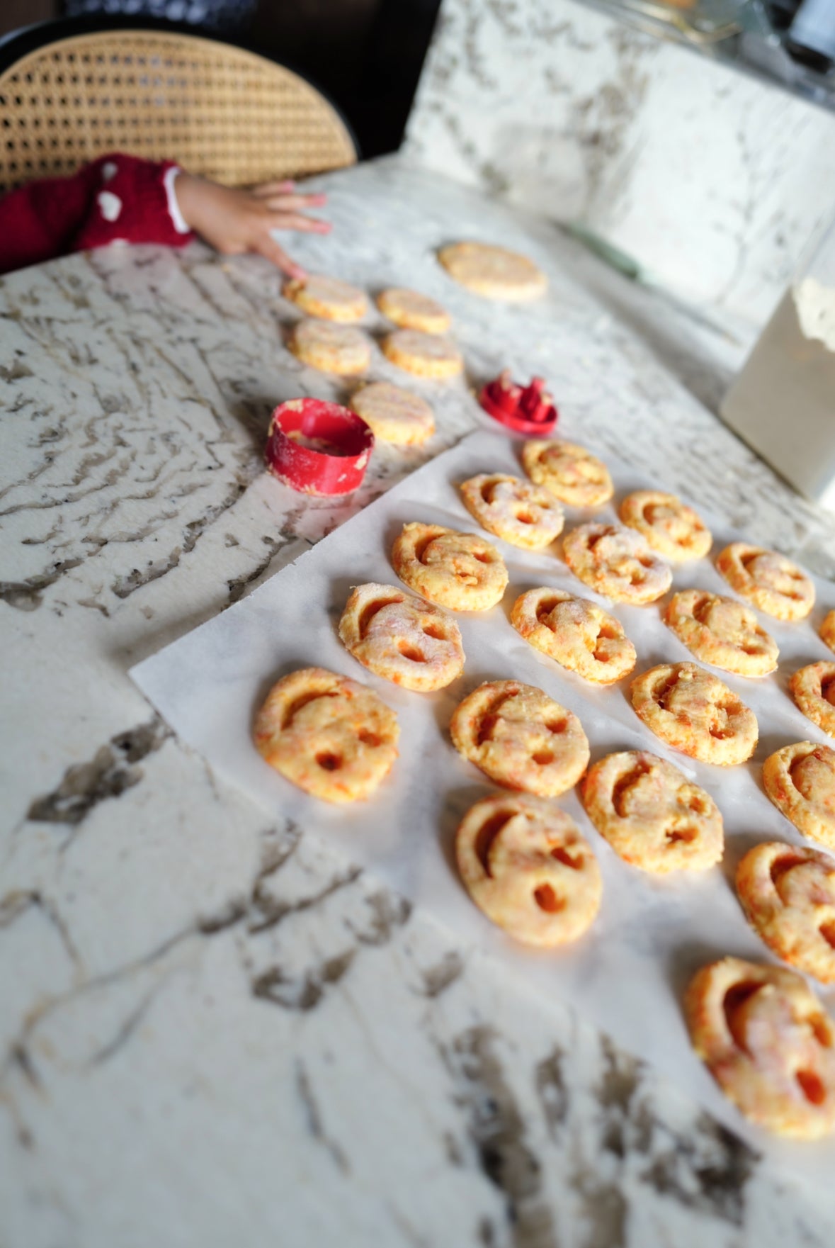 Box Mini chef - premier tablier - de 2 à 6 ans - Bleu