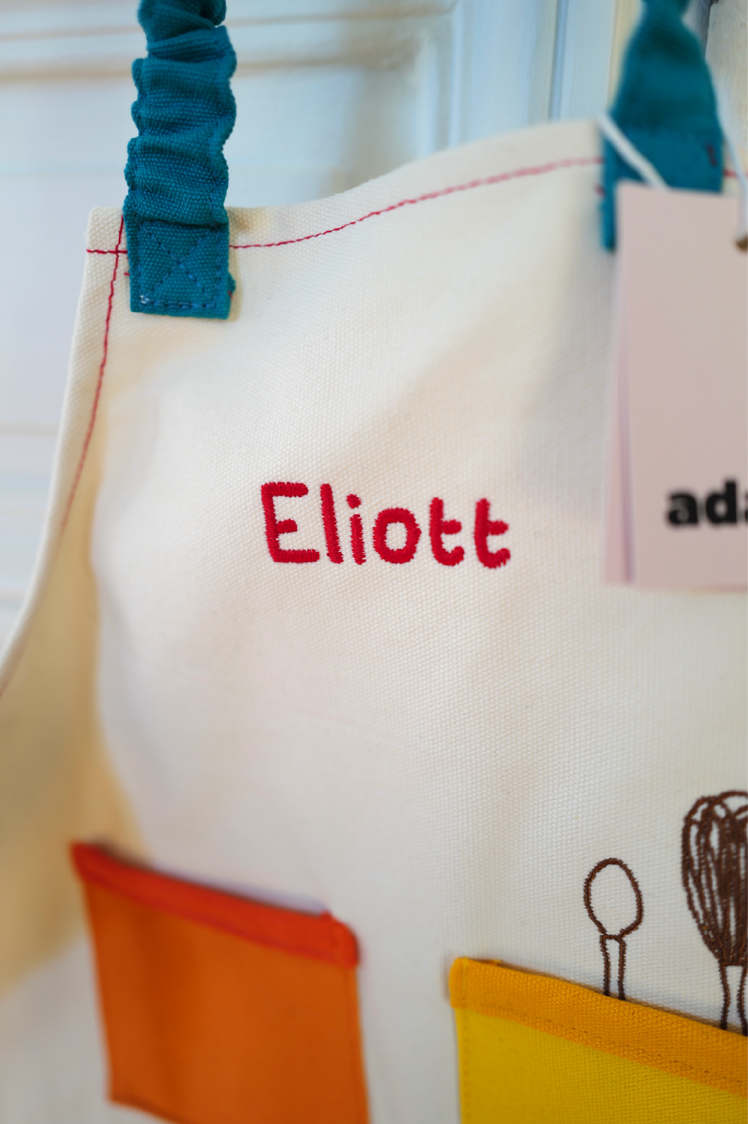 Box Mini chef - premier tablier - de 2 à 6 ans - Bleu