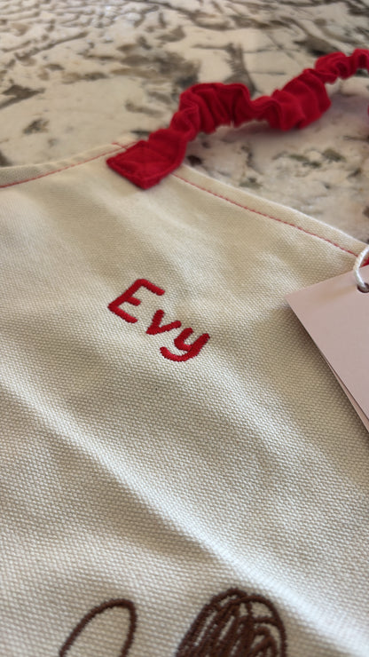 Box Mini chef - premier tablier - de 2 à 6 ans - Rose