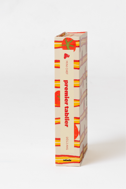 Coffret cuisine enfant ADADE avec tablier Mini Chef pour enfants – boîte produit