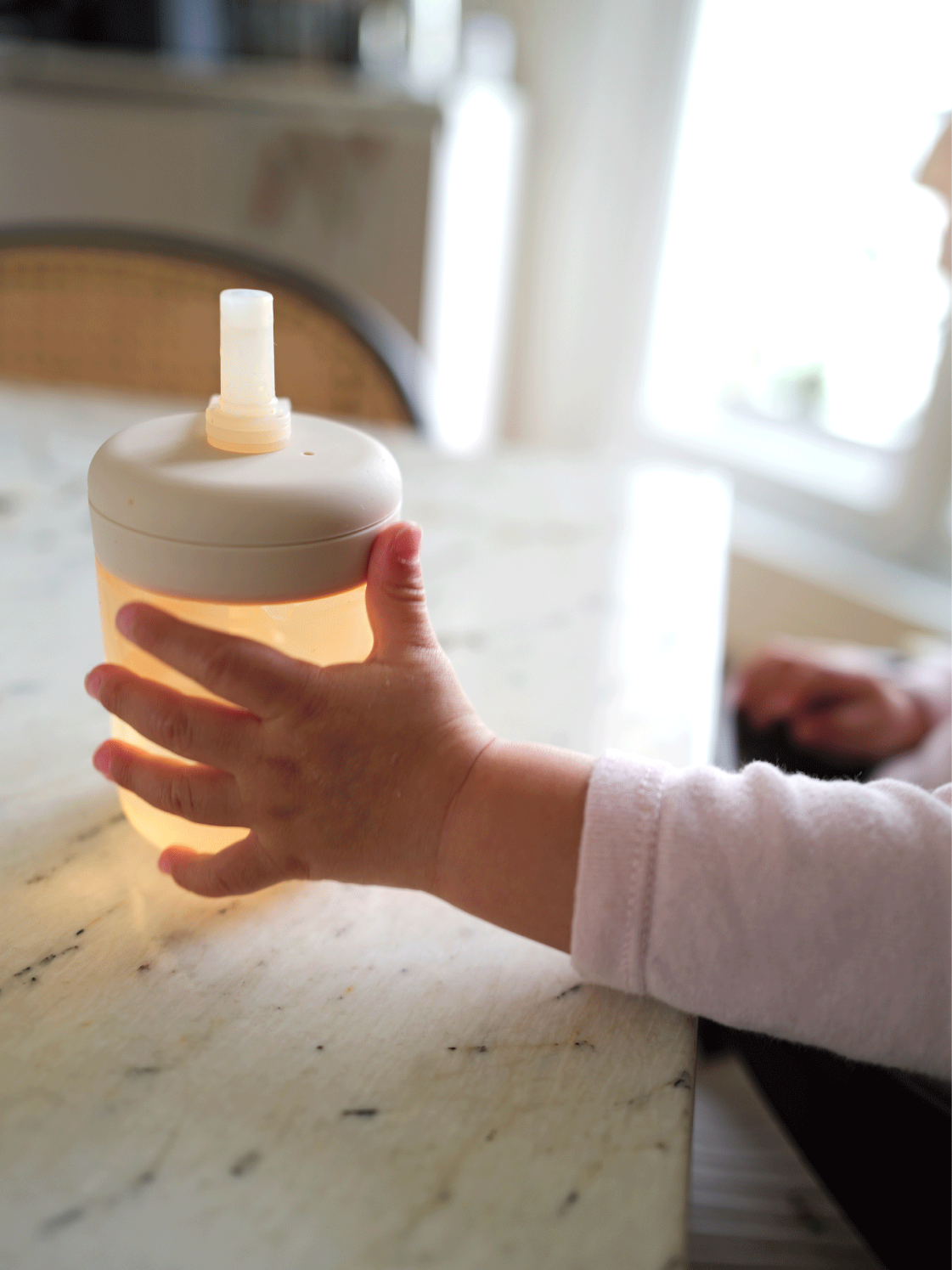 tasse apprentissage en silicone bébé